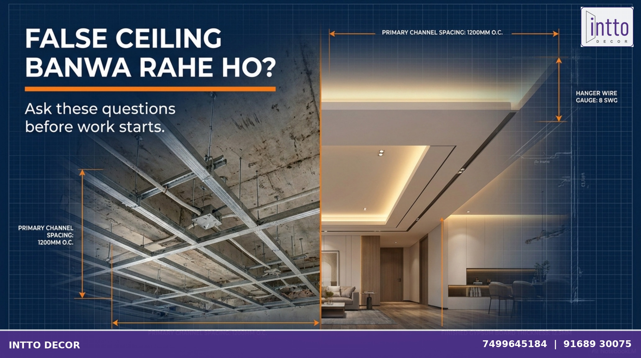 The Ultimate False Ceiling Guide: 9 Critical Questions to Ask Before Your Interior Work Begins